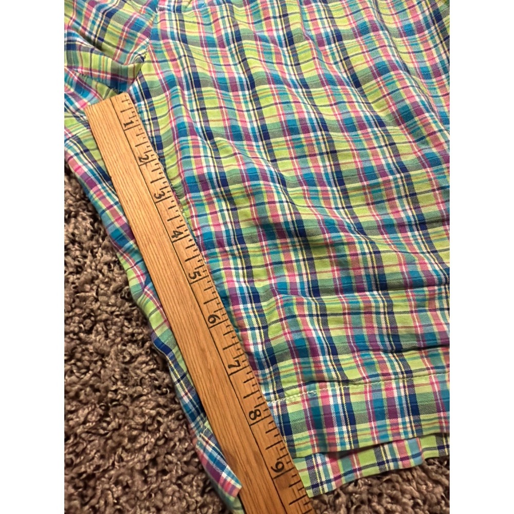 Polo Golf Ralph Lauren Plaid Shorts Men's 34  Pastel Preppy - Picture 8 of 10